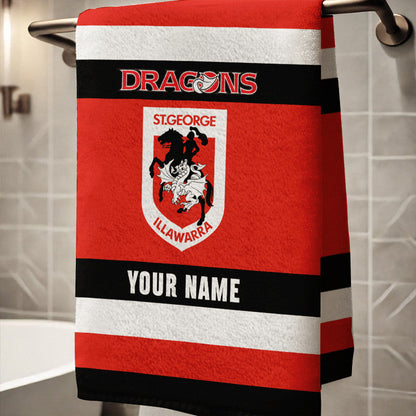 LIMITED EDITION - NEW 14 IDG PERSONALIZED BATH TOWEL GIFT FOR FANS