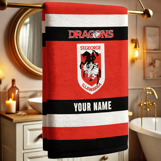 LIMITED EDITION - NEW 14 IDG PERSONALIZED BATH TOWEL GIFT FOR FANS
