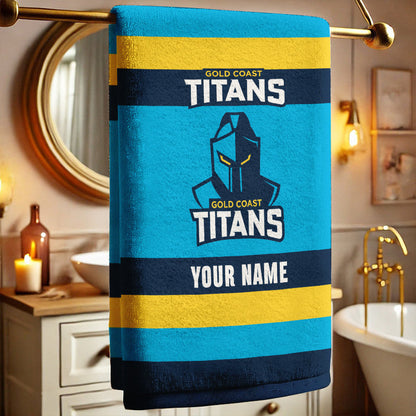 LIMITED EDITION - NEW 09 GCT PERSONALIZED BATH TOWEL GIFT FOR FANS