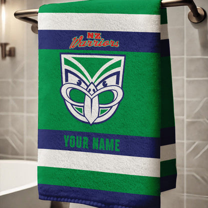 LIMITED EDITION - NEW 11 NZW PERSONALIZED BATH TOWEL GIFT FOR FANS