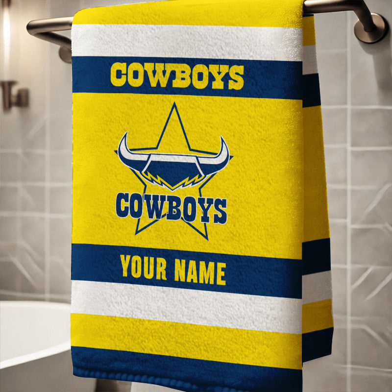 LIMITED EDITION - NEW 13 NQLC PERSONALIZED BATH TOWEL GIFT FOR FANS