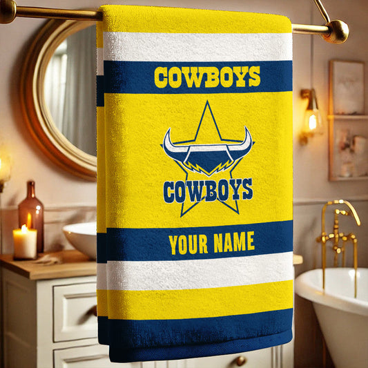 LIMITED EDITION - NEW 13 NQLC PERSONALIZED BATH TOWEL GIFT FOR FANS