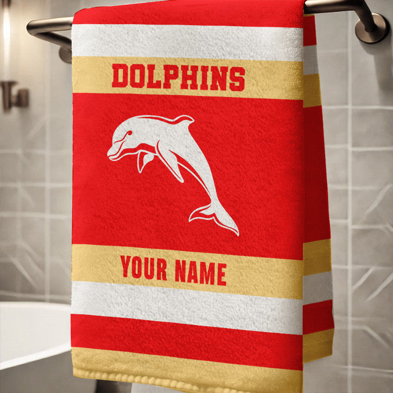 LIMITED EDITION - NEW 17 DPS PERSONALIZED BATH TOWEL GIFT FOR FANS