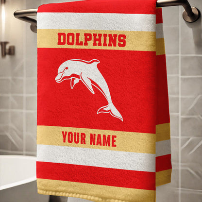LIMITED EDITION - NEW 17 DPS PERSONALIZED BATH TOWEL GIFT FOR FANS
