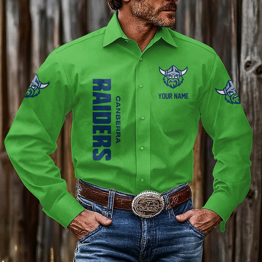 LIMITED EDITION - NEW 04 CRD CUSTOMIZED MEN'S LONG-SLEEVE BUTTON-UP SHIRT
