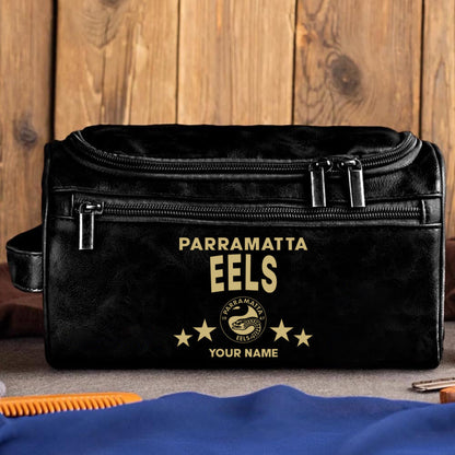 LIMITED EDITION - NEW 06 PME MEN'S LEATHER TOILETRY BAG CUSTOM NAME PERFECT GIFT FOR FAN