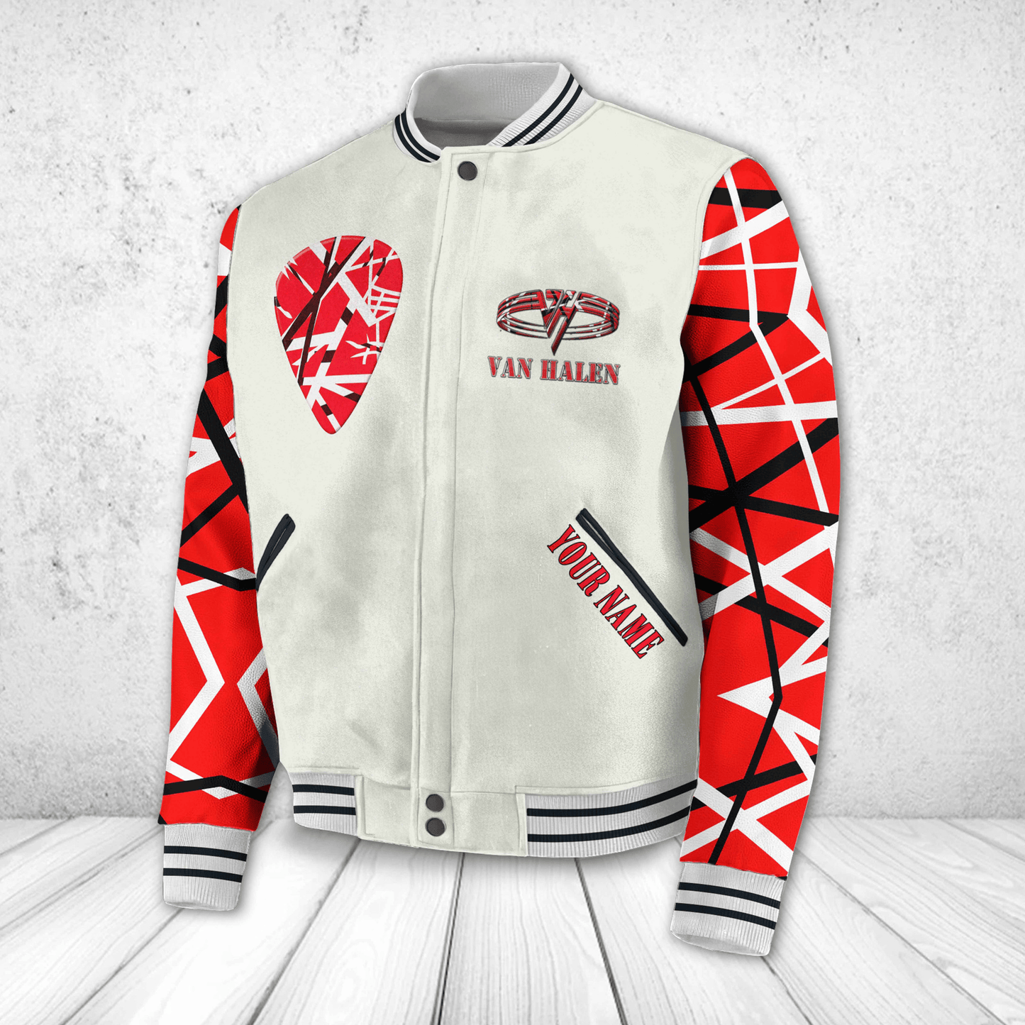 PREMIUM VAN HALEN BASEBALL JACKET - MAKE THE PERFECT GIFT
