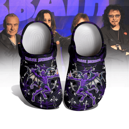 NEW PREMIUM BLACK SABBATH CLOGS