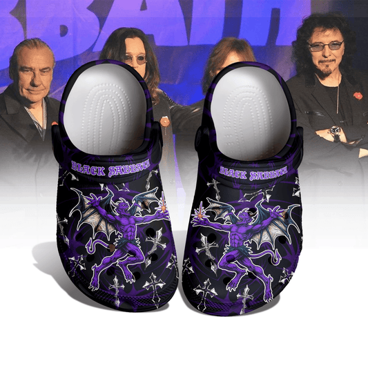 NEW PREMIUM BLACK SABBATH CLOGS