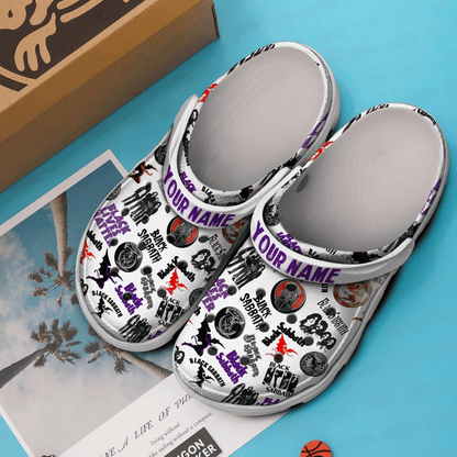 NEW PREMIUM BLACK SABBATH CLOGS