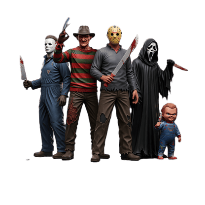 NEW PREMIUM HORROR LEGENDS ACRYLIC BLOCK PLAQUE GIFT