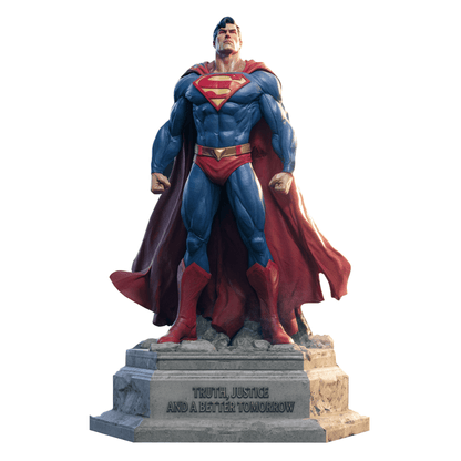 NEW PREMIUM SUPERMAN ACRYLIC BLOCK PLAQUE GIFT
