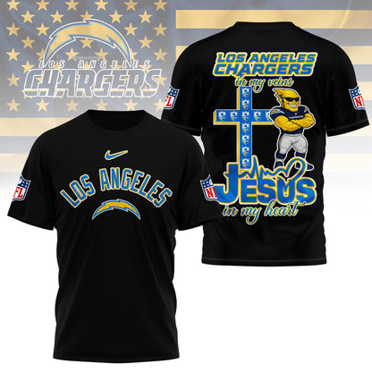 LIMITED EDITION - NEW PREMIUM NFL09 LAC LOS ANGELES CHARGERS UNISEX T-SHIRT