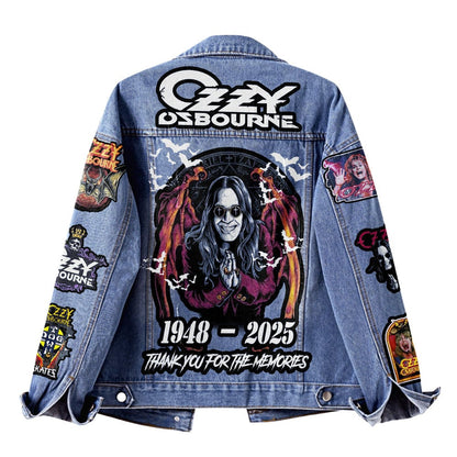 NEW PREMIUM OZZY OSBOURNE UNISEX DENIM JACKET 102