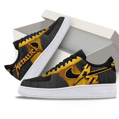 NEW PREMIUM METALLICA AF1 SNEAKERS GIFT FOR FANS