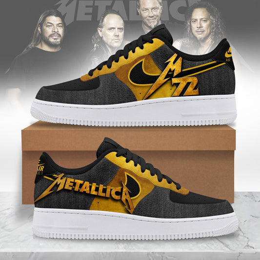 NEW PREMIUM METALLICA AF1 SNEAKERS GIFT FOR FANS