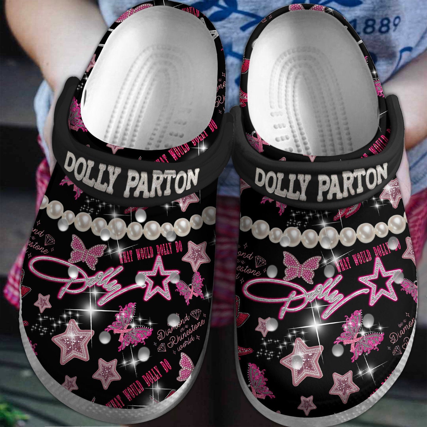 NEW PREMIUM DOLLY PARTON CLOGS FOR FAN