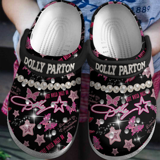 NEW PREMIUM DOLLY PARTON CLOGS FOR FAN