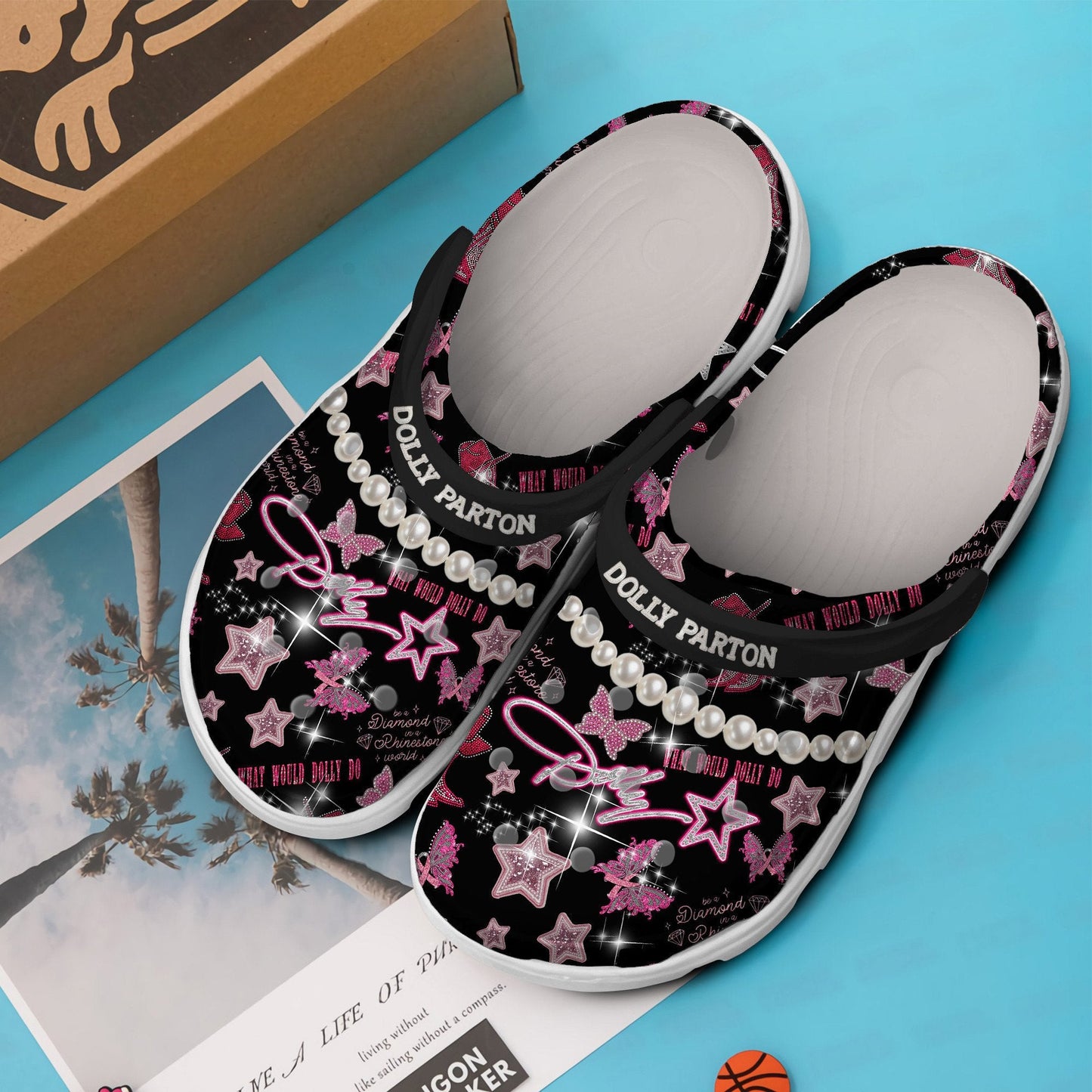 NEW PREMIUM DOLLY PARTON CLOGS FOR FAN