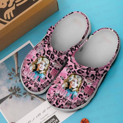 NEW PREMIUM DOLLY PARTON CLOGS FOR FAN