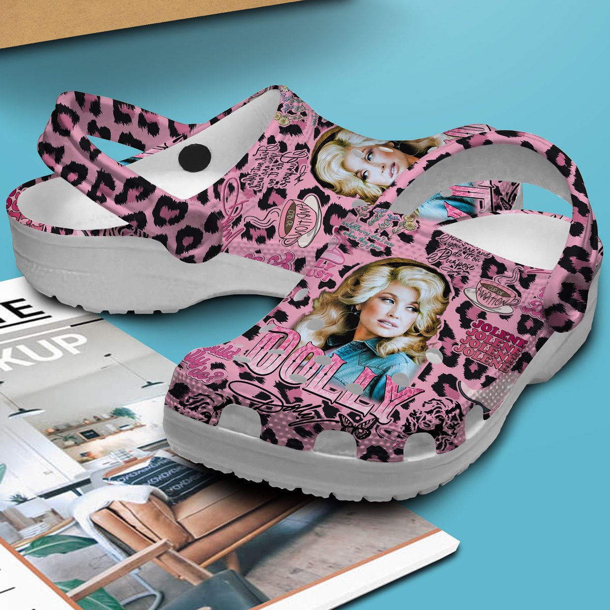 NEW PREMIUM DOLLY PARTON CLOGS FOR FAN