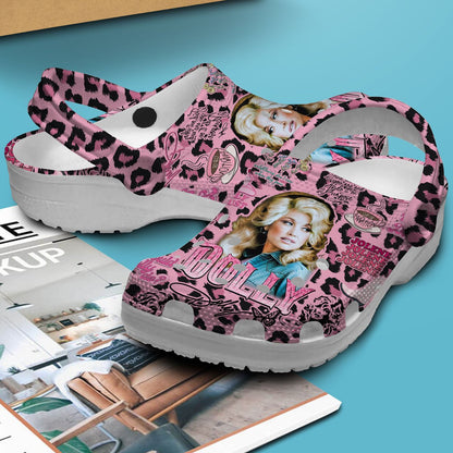NEW PREMIUM DOLLY PARTON CLOGS FOR FAN