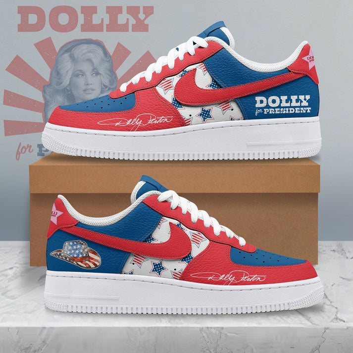 NEW PREMIUM DOLLY PARTON AF1 SNEAKERS GIFT FOR FANS