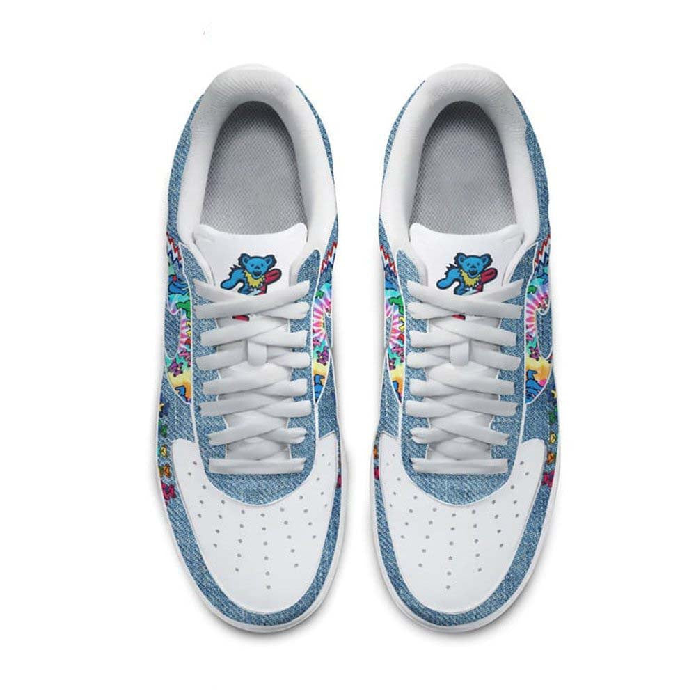 NEW PREMIUM GRATEFUL DEAD AF1 SNEAKERS GIFT FOR FANS