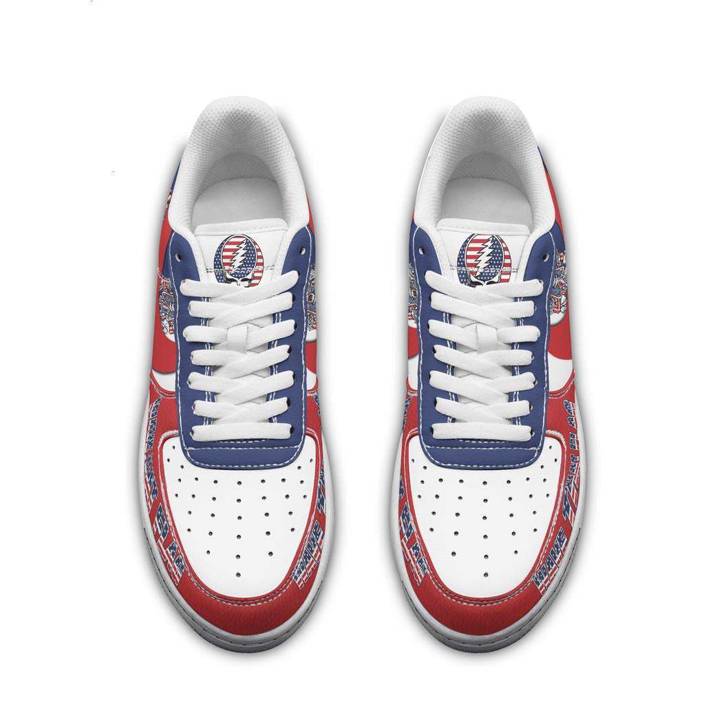 NEW PREMIUM GRATEFUL DEAD AF1 SNEAKERS GIFT FOR FANS