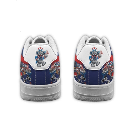NEW PREMIUM GRATEFUL DEAD AF1 SNEAKERS GIFT FOR FANS
