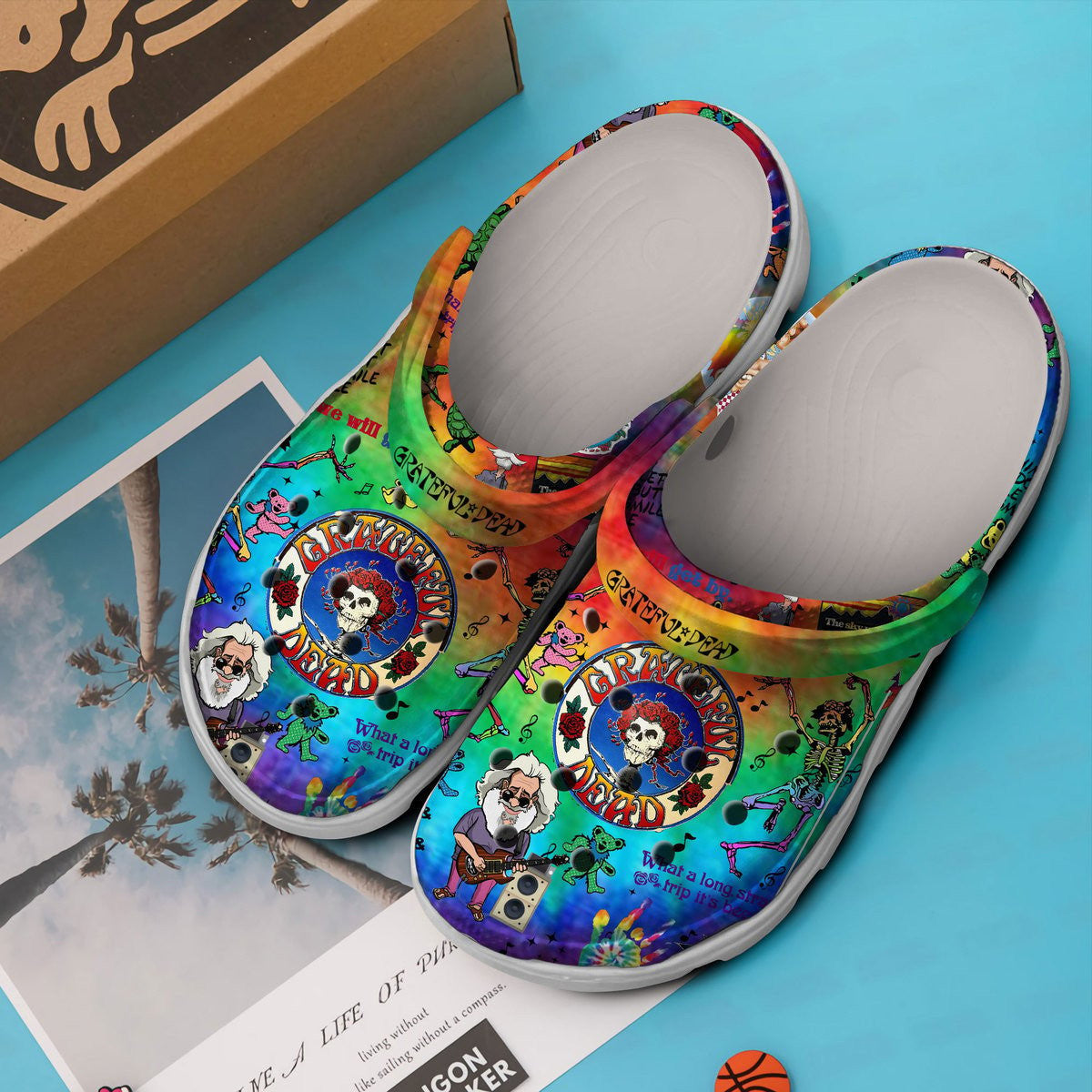 NEW PREMIUM GRATEFUL DEAD CLOGS FOR FAN