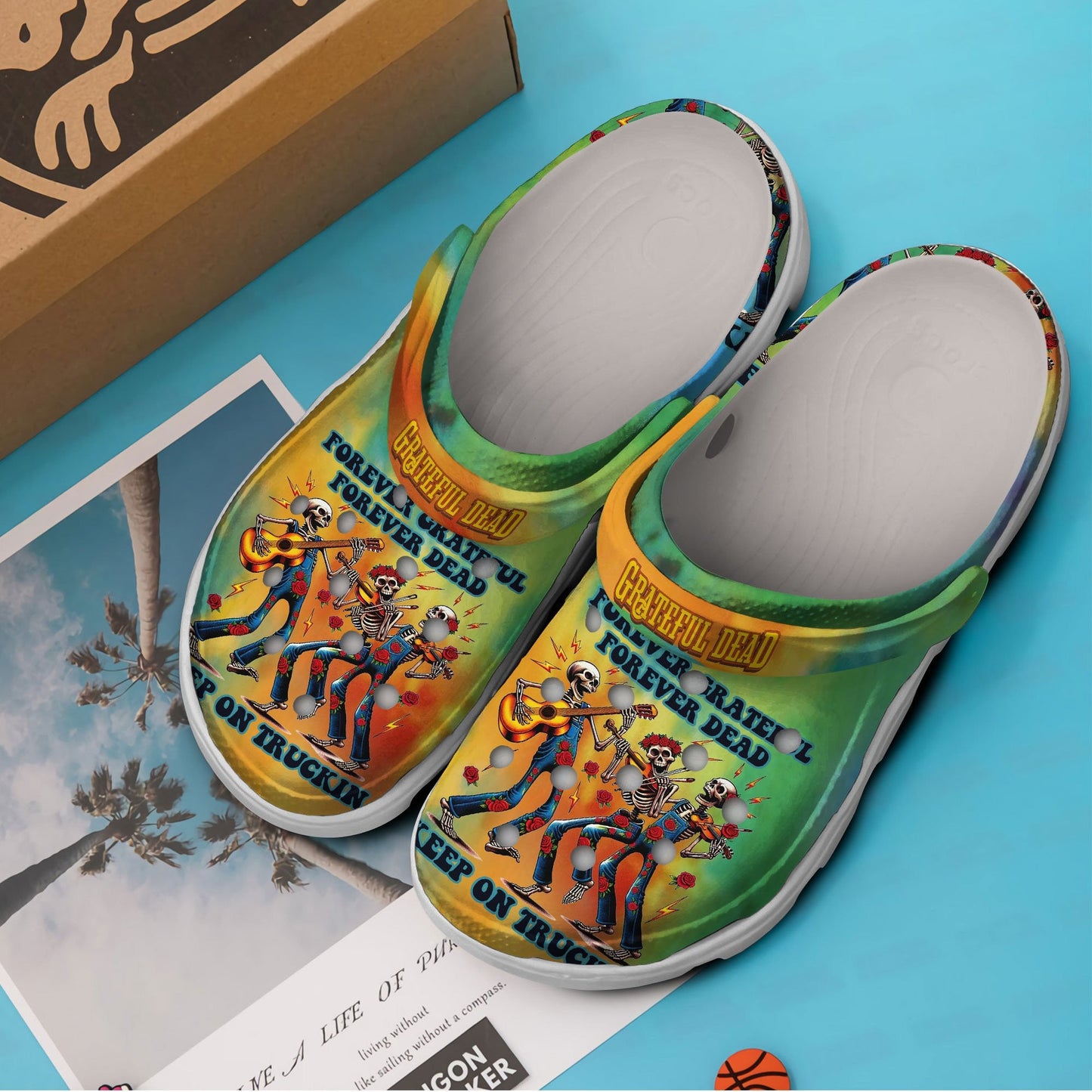 NEW PREMIUM GRATEFUL DEAD CLOGS FOR FAN