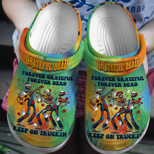 NEW PREMIUM GRATEFUL DEAD CLOGS FOR FAN