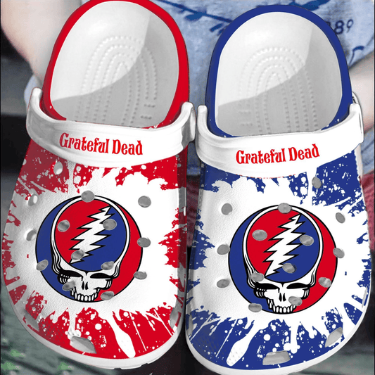 NEW PREMIUM GRATEFUL DEAD CLOGS FOR FAN