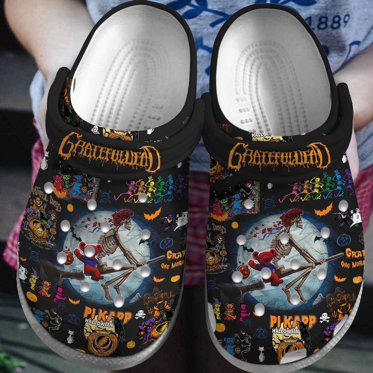 NEW PREMIUM GRATEFUL DEAD CLOGS FOR FAN