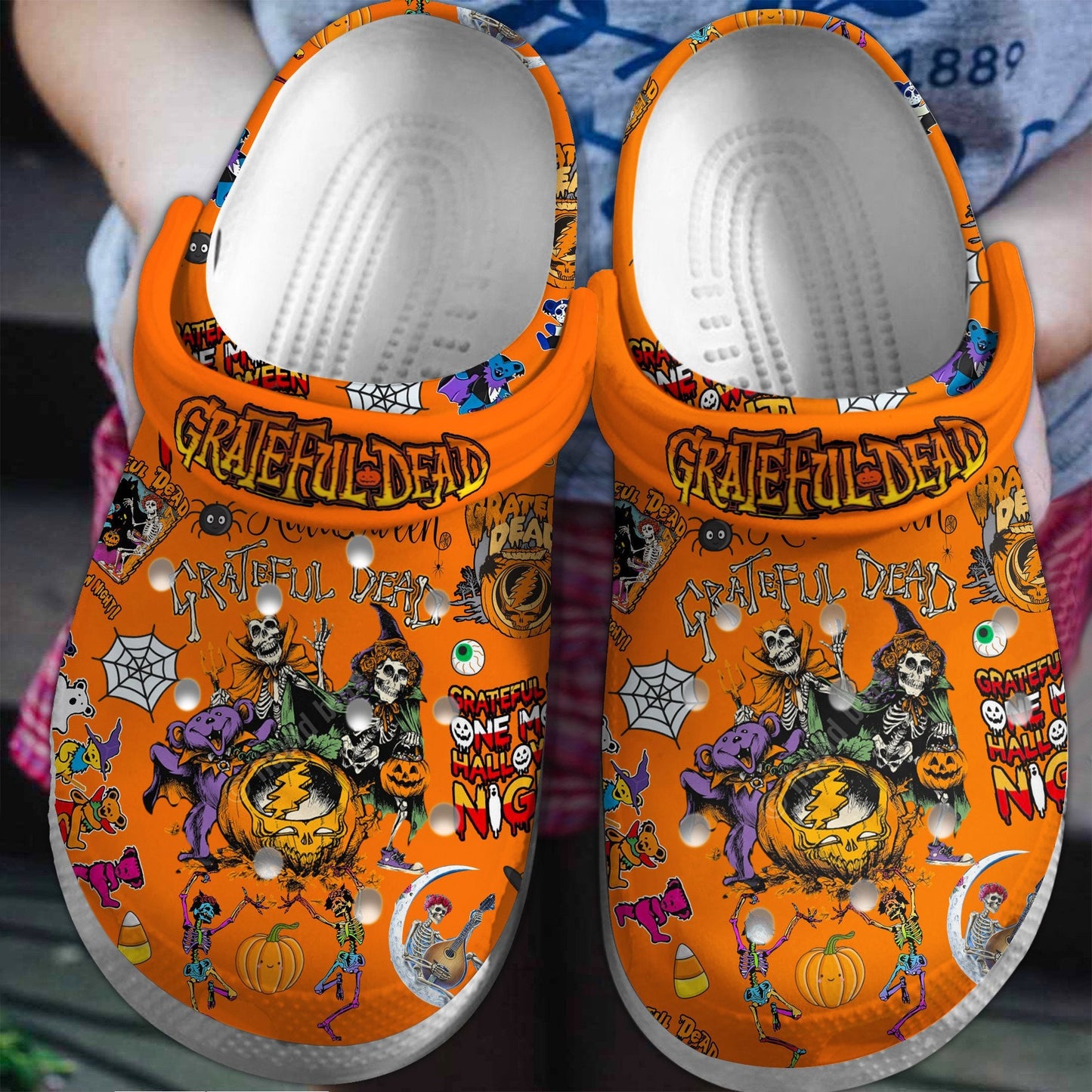 NEW PREMIUM GRATEFUL DEAD CLOGS FOR FAN
