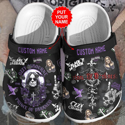 LIMITED EDITION - NEW PREMIUM OZZY OSBOURNE CLOGS SHOES