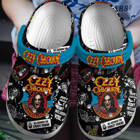 LIMITED EDITION - NEW PREMIUM OZZY OSBOURNE CLOGS SHOES