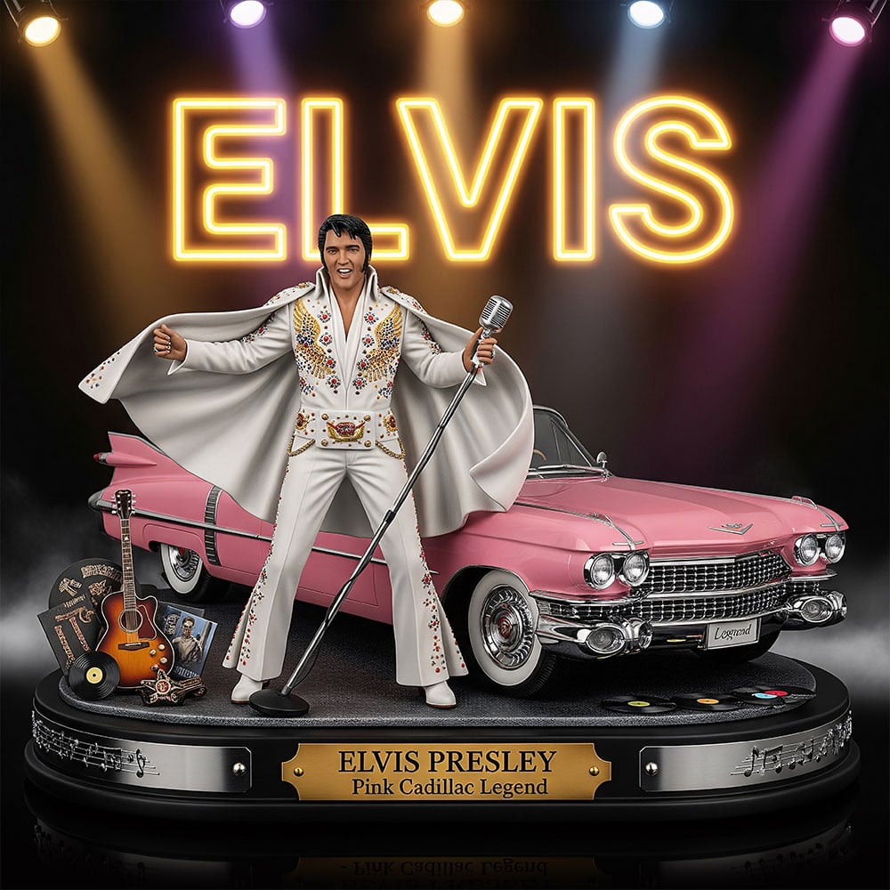 LIMITED EDITION – New Elvis Presley  Acrylic Block