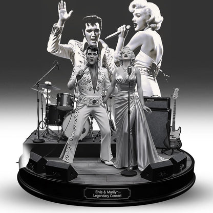LIMITED EDITION – New Elvis Presley  Acrylic Block