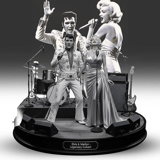 LIMITED EDITION – New Elvis Presley  Acrylic Block