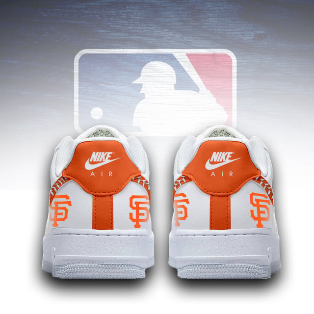LIMITED EDITION - NEW CUSTOMIZED MLB06 SFG SAN FRANCISCO GIANTS AF1 SNEAKERS