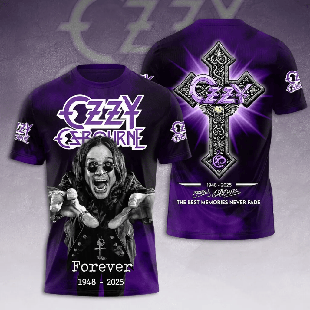 NEW PREMIUM BLACK SABBATH x OZZY OSBOURNE UNISEX SHIRT 04