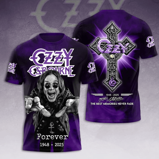 NEW PREMIUM BLACK SABBATH x OZZY OSBOURNE UNISEX SHIRT 04