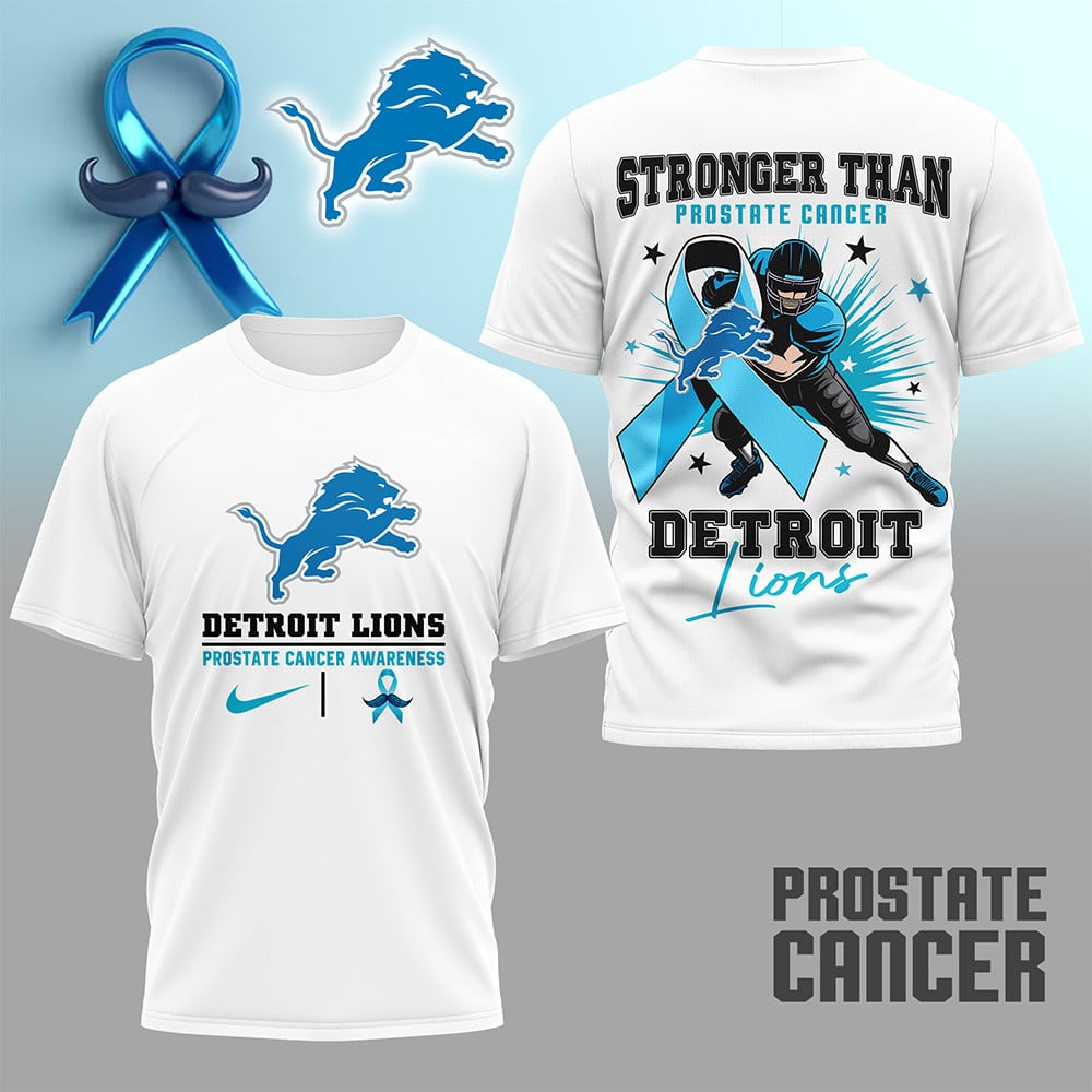 LIMITED EDITION - NEW CUSTOMIZED NFL04 DTL DETROIT LIONS 3D SHIRT