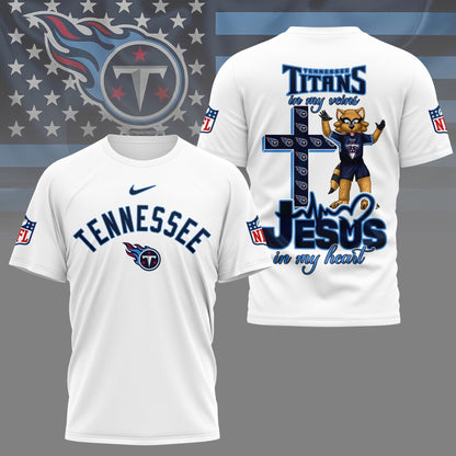 LIMITED EDITION - NEW PREMIUM NFL31 TST TENNESSEE TITANS UNISEX T-SHIRT
