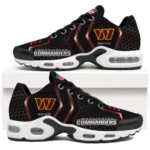 LIMITED EDITION - NEW CUSTOMIZED NFL12 WTC WASHINGTON COMMANDERS UNISEX AIR MAX PLUS SNEAKERS