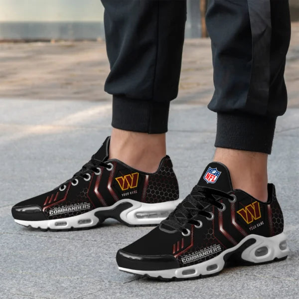 LIMITED EDITION - NEW CUSTOMIZED NFL12 WTC WASHINGTON COMMANDERS UNISEX AIR MAX PLUS SNEAKERS