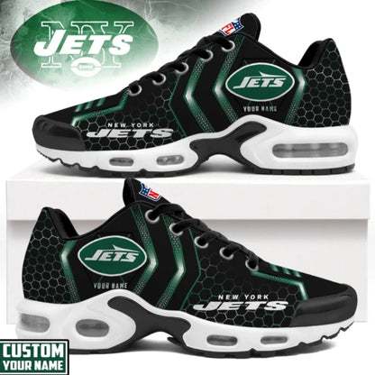 LIMITED EDITION - NEW CUSTOMIZED NFL25 NYJ NEW YORK JETS UNISEX AIR MAX PLUS SNEAKERS