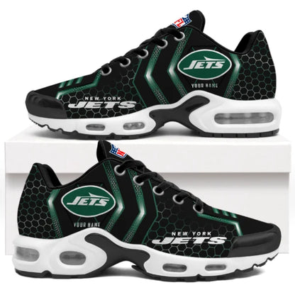 LIMITED EDITION - NEW CUSTOMIZED NFL25 NYJ NEW YORK JETS UNISEX AIR MAX PLUS SNEAKERS